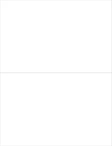 Blank Template 1×2