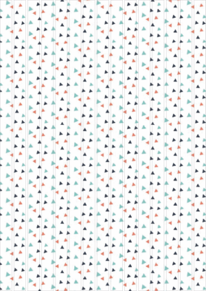 Square Template 14×1-colorful triangles