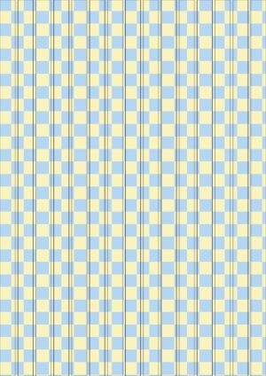 Square Template 14×1-yellow and blue plaid