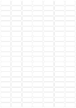 Square Blank Template 7×21